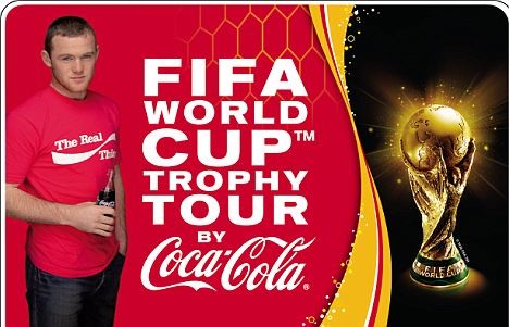 Rooney từng là đại diện thương hiệu của Coca Cola