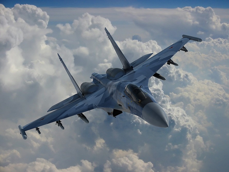 Máy bay SU-35 của Nga