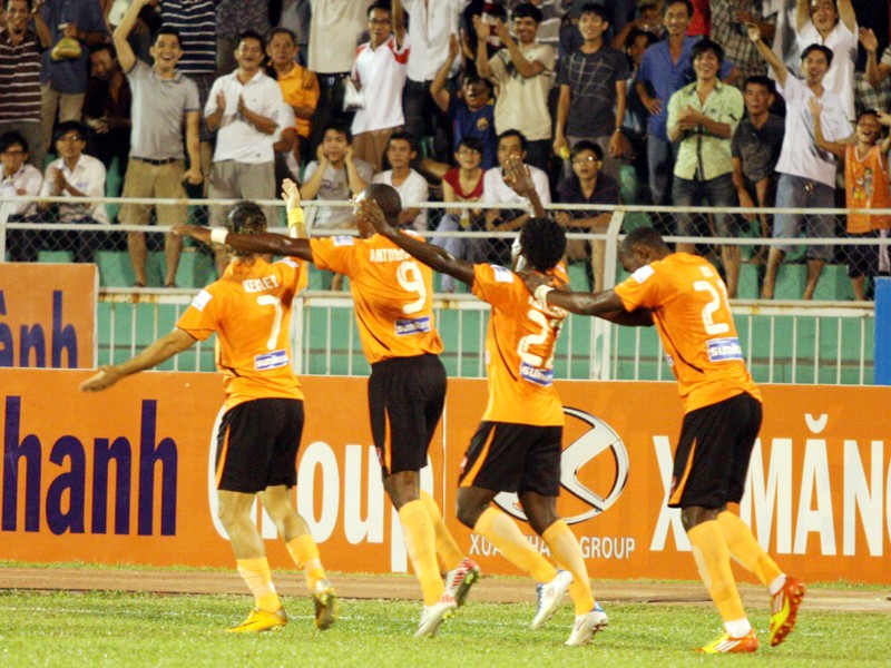 Tân binh Sài Gòn FC tiếp tục bay cao tại V.League Ảnh: Tường Vũ