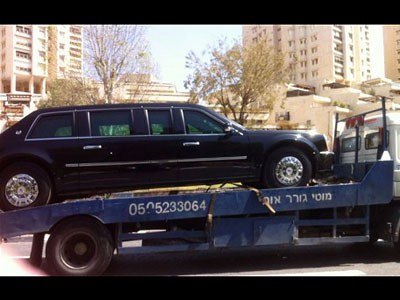 Đổ nhầm nhiên liệu, xế hộp của Tổng thống Mỹ hỏng tại Israel