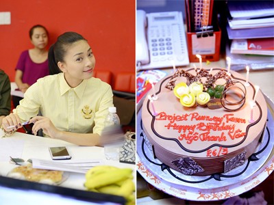 Ngô Thanh Vân mặc 'chuẩn men' đón sinh nhật