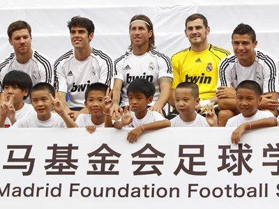 Real Madrid được chào đón ở Trung Quốc