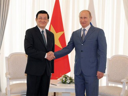 Quan hệ Việt Nam-Nga đang phát triển hết sức tốt đẹp