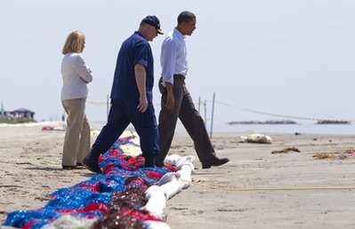 Tổng thống Mỹ thị sát vùng dầu tràn trên Vịnh Mexico