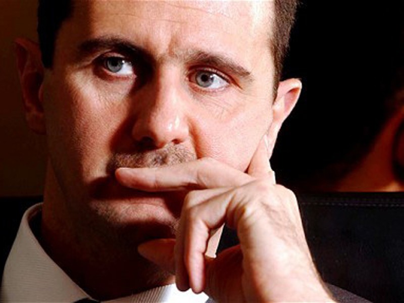 Tổng thống Syria - ông al Assad Ảnh: telegraph.co.uk
