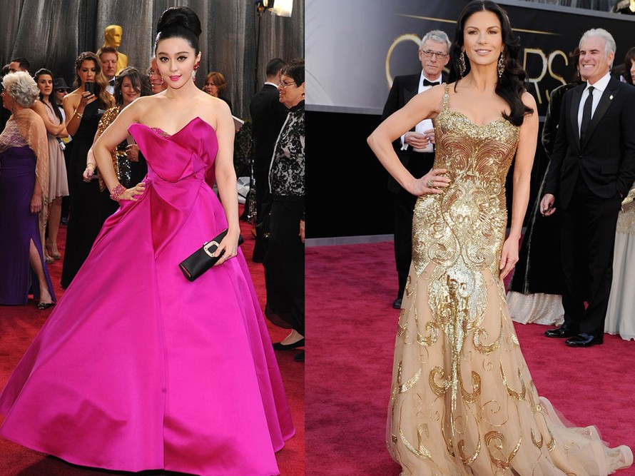 Những chiếc váy lộng lẫy nhất Oscars 2013