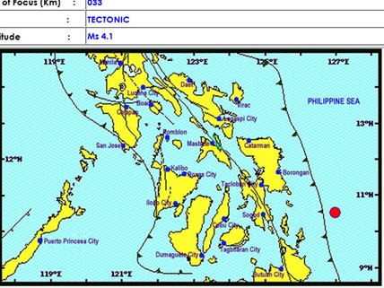 Hai trận động đất liên tiếp xảy ra ở Philippines