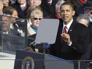 Ông Obama tại lễ nhậm chức