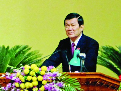 Chủ tịch nước Trương Tấn Sang: Tiếp tục chiến đấu ở thế trận mới