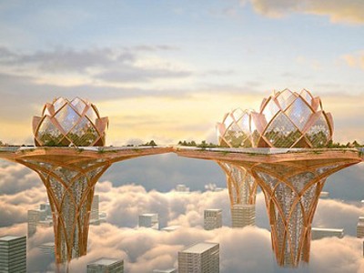 'City in the sky': Thành phố hoa sen