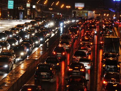 Tắc đường kéo dài gần 3.000 km tại Moscow