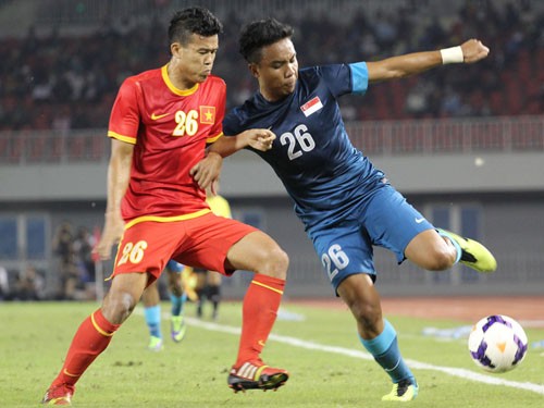 Việt Nam – Singapore (0-1): Quỵ ngã trước 'Sư tử biển'