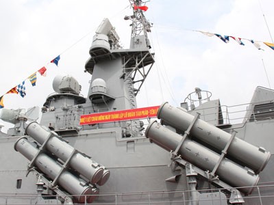 Cận cảnh vũ khí hiện đại của Hải quân Việt Nam