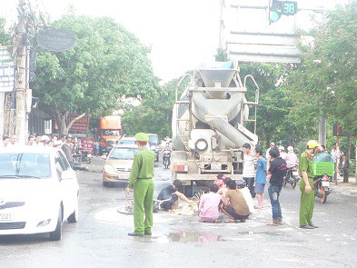 Hiện trường vụ tai nạn