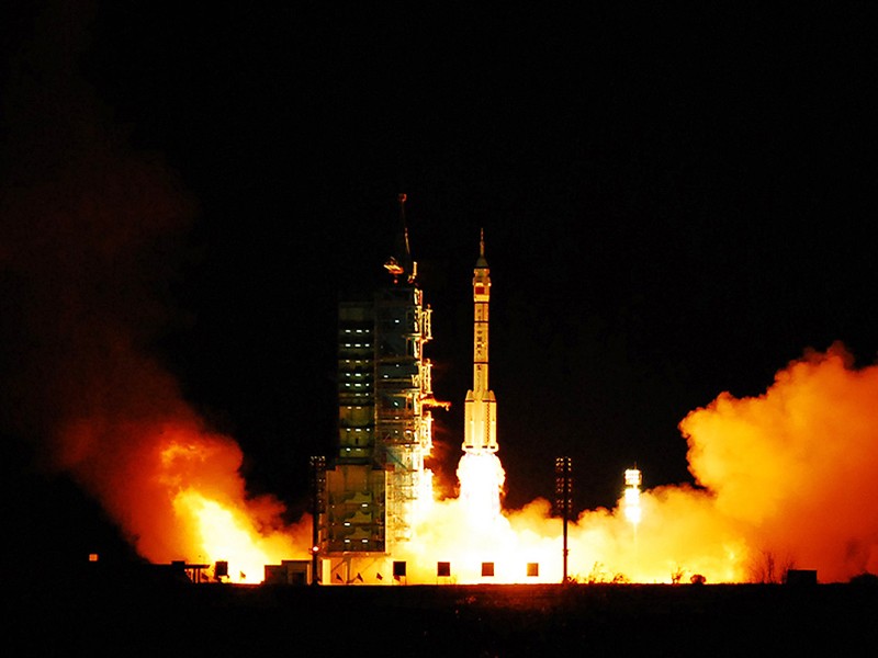 Tàu vũ trụ Thần Châu 8 của Trung Quốc đã phóng thành công