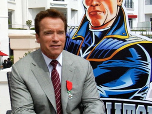 Arnold Schwarzenegger chính thức trở lại trường quay. Ảnh: CritiqueFilm