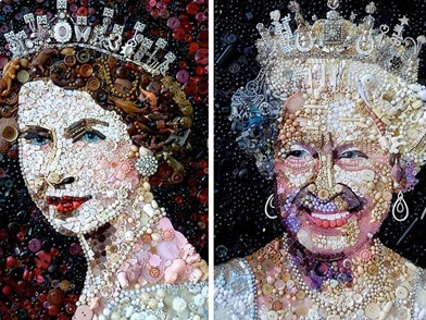 Những tác phẩm độc đáo về Nữ hoàng Anh