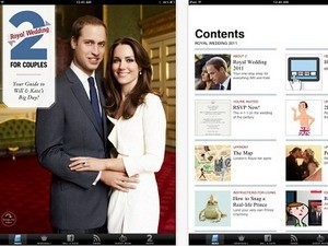Ứng dụng iPad mới về... đám cưới hoàng gia Anh