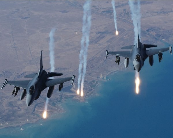 Mỹ-Israel điều F-15, F-16 tập trận không quân