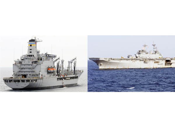 Hai tàu hải quân 'tấn công lưỡng dụng' Mỹ đâm nhau