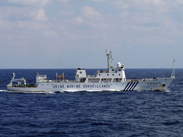 Một tàu Trung Quốc ở gần quần đảo tranh chấp Senkaku/Điếu Ngư
