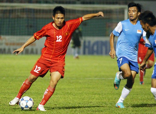 U21 Việt Nam "xơi" Singapore 6-1
