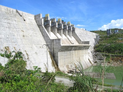 Chưa tích nước phát điện Thủy điện Sông Tranh 2