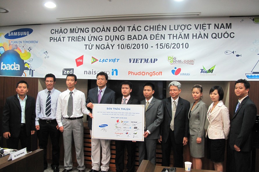 Sam Sung phát triển ứng dụng nền tảng Bada tại Việt Nam