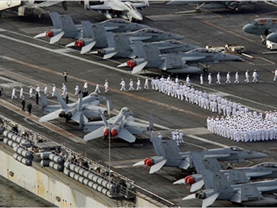 Triều Tiên dọa ‘nhấn chìm’ tàu sân bay Mỹ