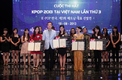 Những bạn trẻ giành giải cao K-pop
