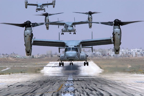 Mỹ mua thêm gần 100 ‘quái vật’ MV-22 Osprey