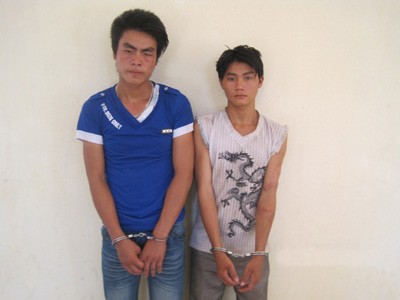 Hai đối tượng buôn người Sùng Seo Chúng và Giàng Seo Cao bị bắt giữ