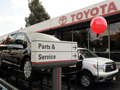 Toyota triệu hồi thêm gần 2,2 triệu xe tại Mỹ