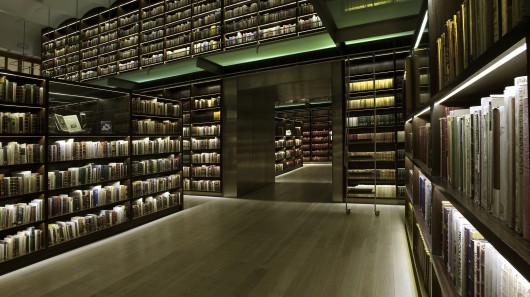 Không gian đẹp của thư viện sách Mexico