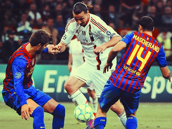 Barcelona lo ngại trước sự tinh quái của AC Milan Ảnh: Getty Images