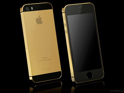 iPhone 5S mạ vàng 24-carat giá từ 2.853 USD