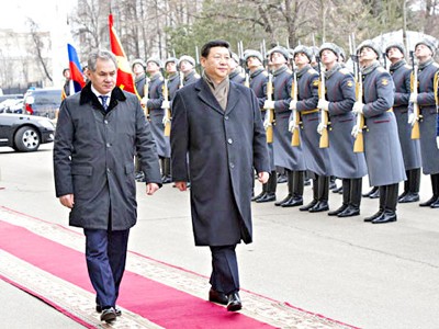 Trung - Nga muốn tăng cường hợp tác quân sự