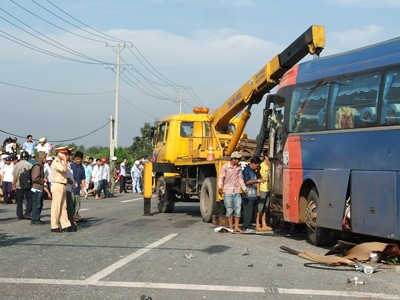 Hiện trường vụ tai nạn