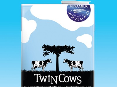 Sữa tươi tiệt trùng Twin Cows từ New Zealand đã có tại Việt Nam