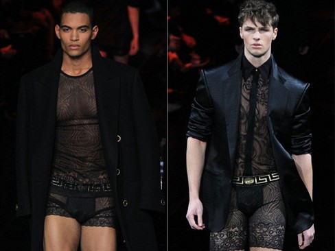 Versace 'chuyển giới tính' cho đồ lót phái mạnh