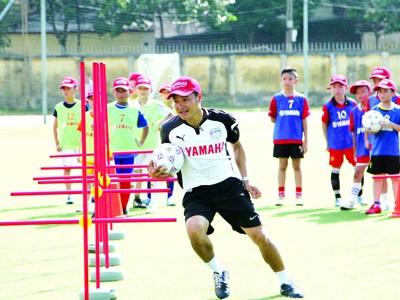 Trại hè bóng đá Yamaha 2013 chọn được 150 tài năng nhí