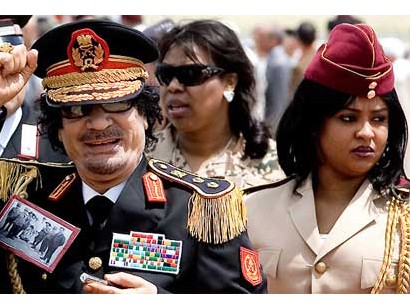 Đội nữ vệ sĩ của ông Gaddafi biến mất