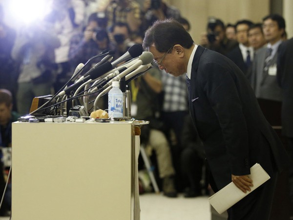 Thị trưởng Tokyo Naoki Inose vừa từ chức vì bê bối tài chính