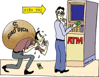 Nhiều máy ATM tê liệt
