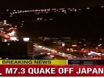 Nhật Bản động đất mạnh, cảnh báo sóng thần