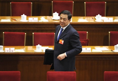 Trung Quốc cách chức Bí thư Trùng Khánh Bạc Hy Lai