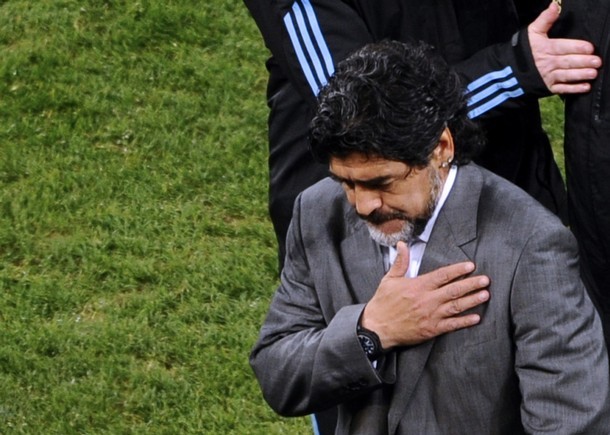Maradona đã từ chức HLV Argentina