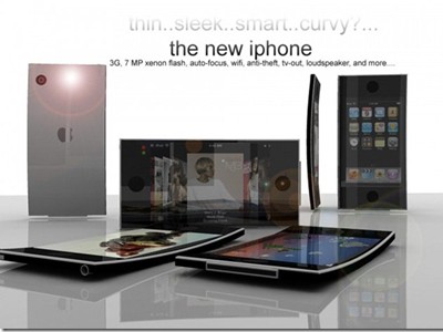 iPhone 5 sẽ sử dụng màn hình cảm ứng cong
