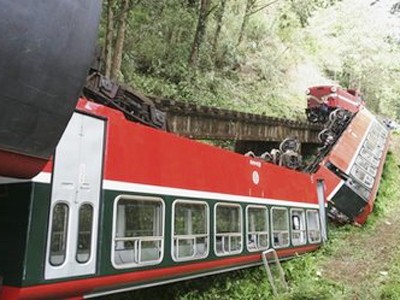 Lật tàu hỏa ở Đài Loan, sáu du khách thiệt mạng