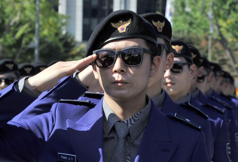 Lạ kỳ cảnh sát “Gangnam Style” ở Hàn Quốc